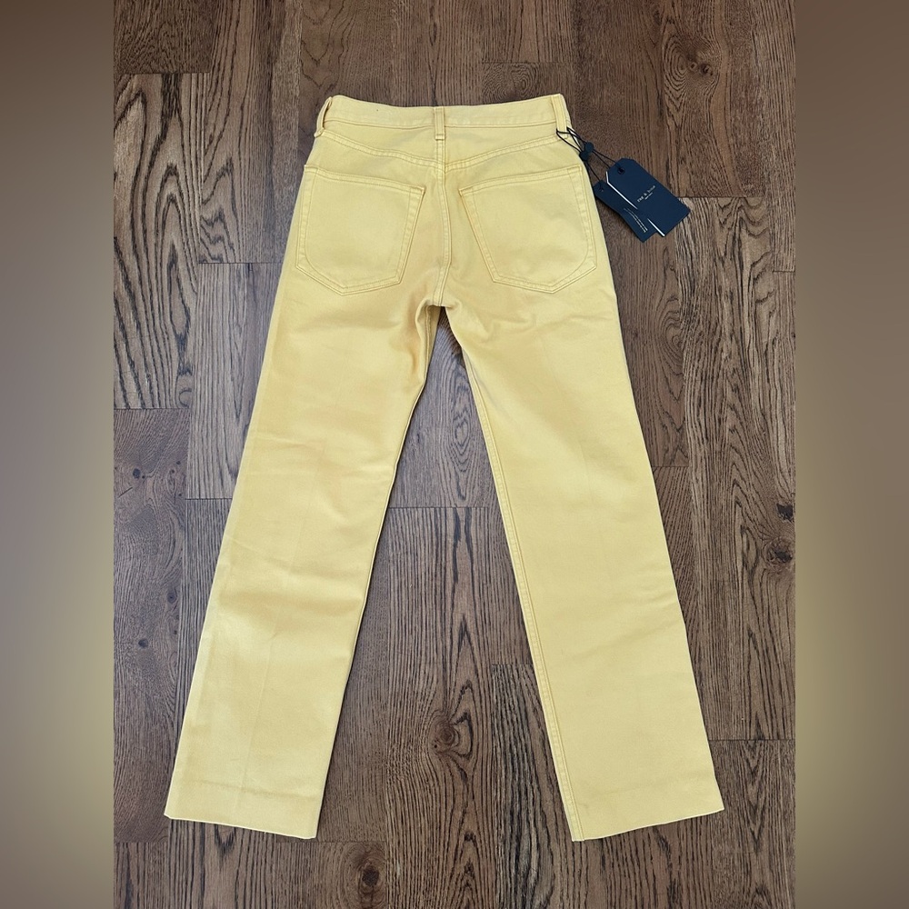 Rag & Bone Sunrise Yellow Jeans - Picture 2 of 7